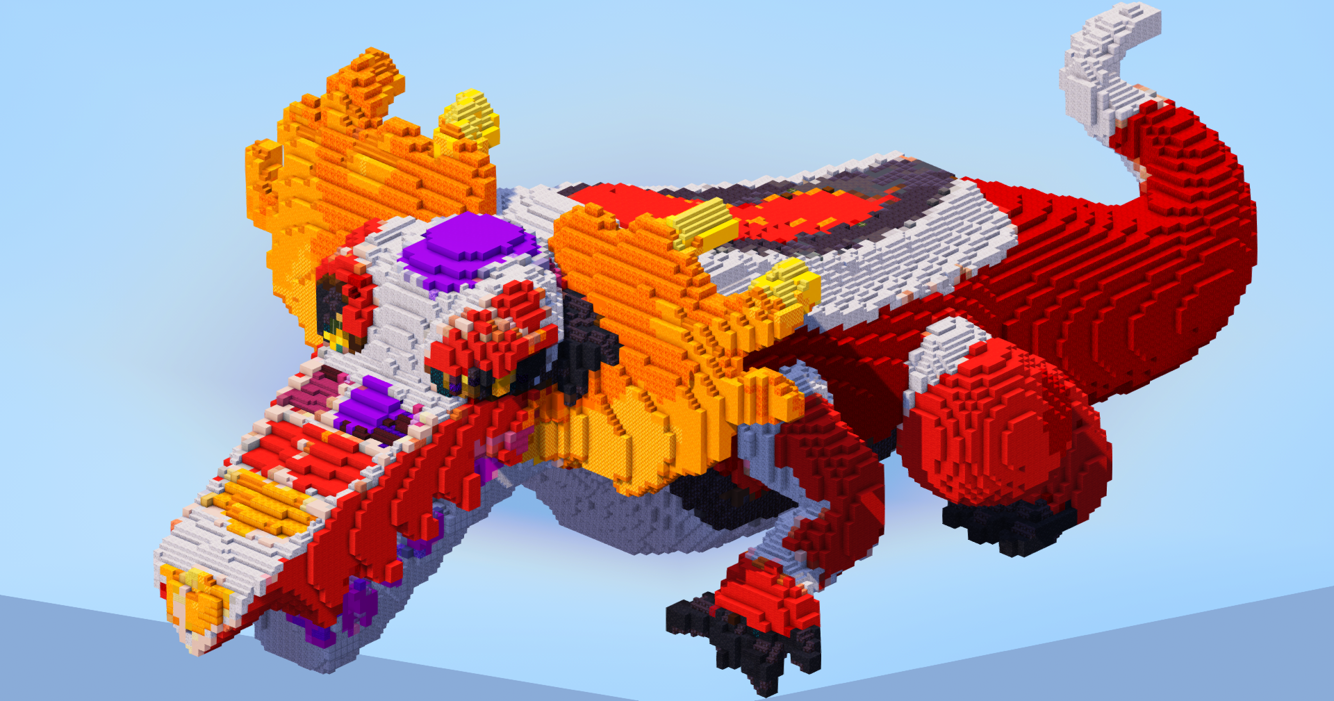 Skeledirge — Minecraft Build by LeonisBuilds (2)