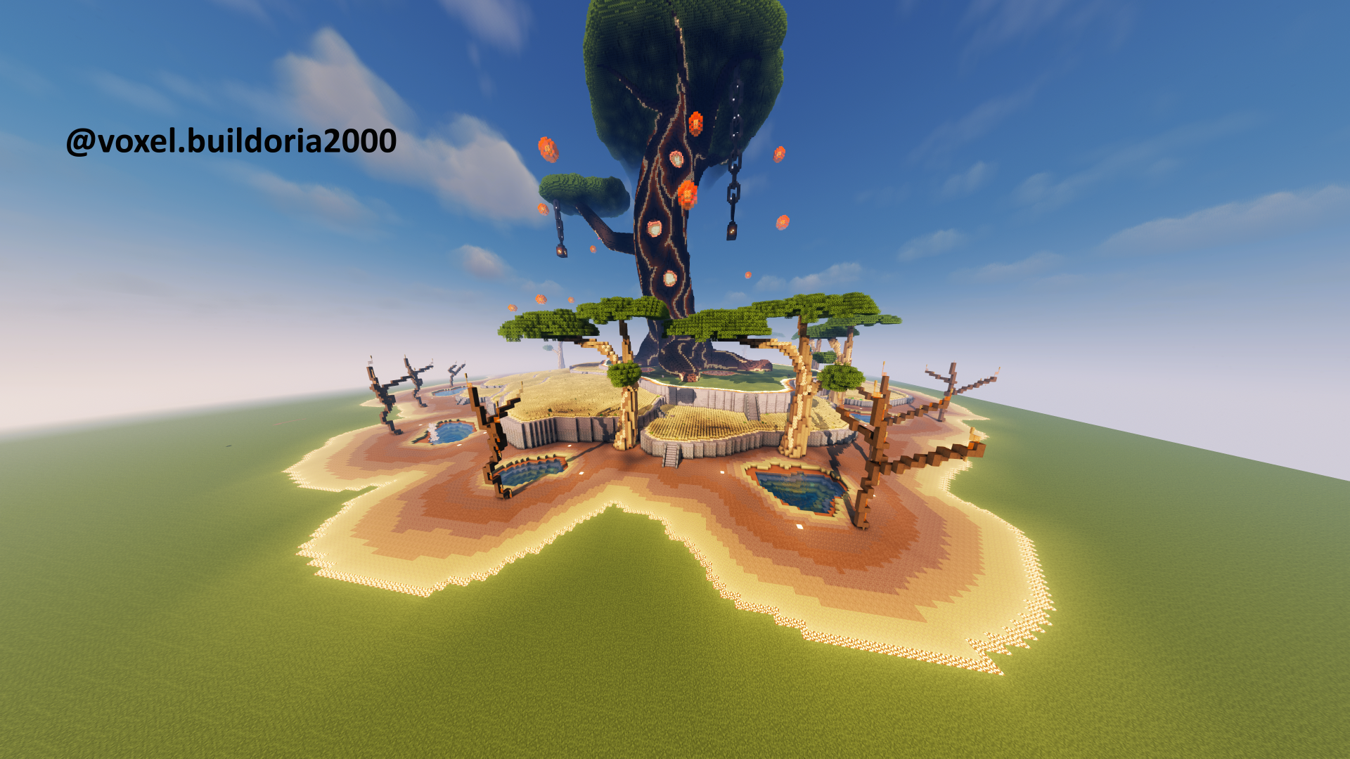 Giant Custome Glowtree