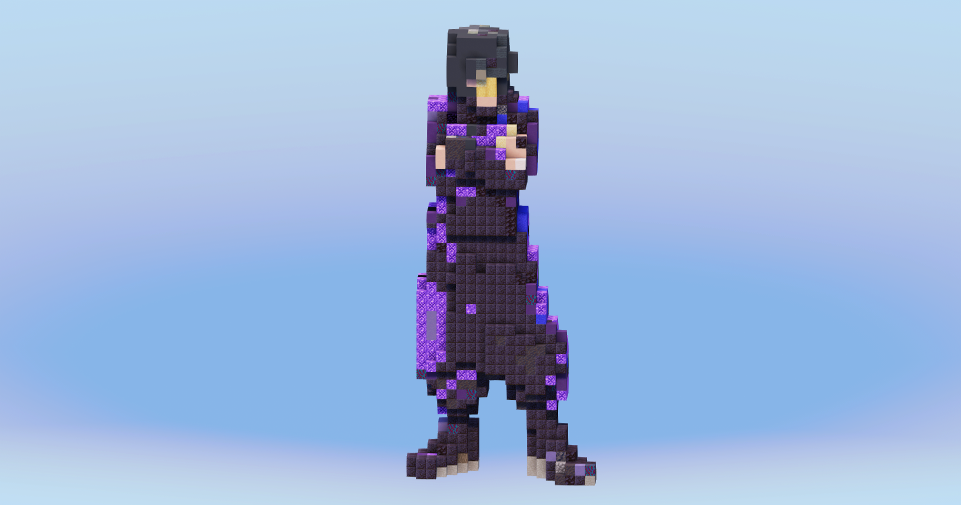 Mai Zenin from Jujutsu Kaizen — Minecraft Build by LeonisBuilds