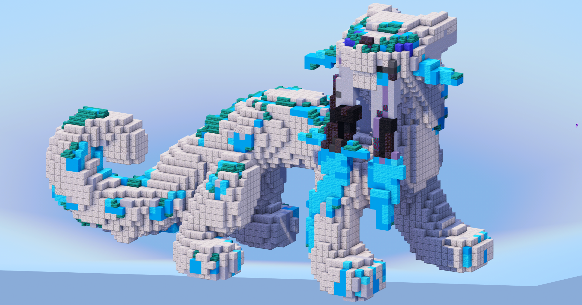 Chienpao from Pokemon — Minecraft Build by LeonisBuilds (2)