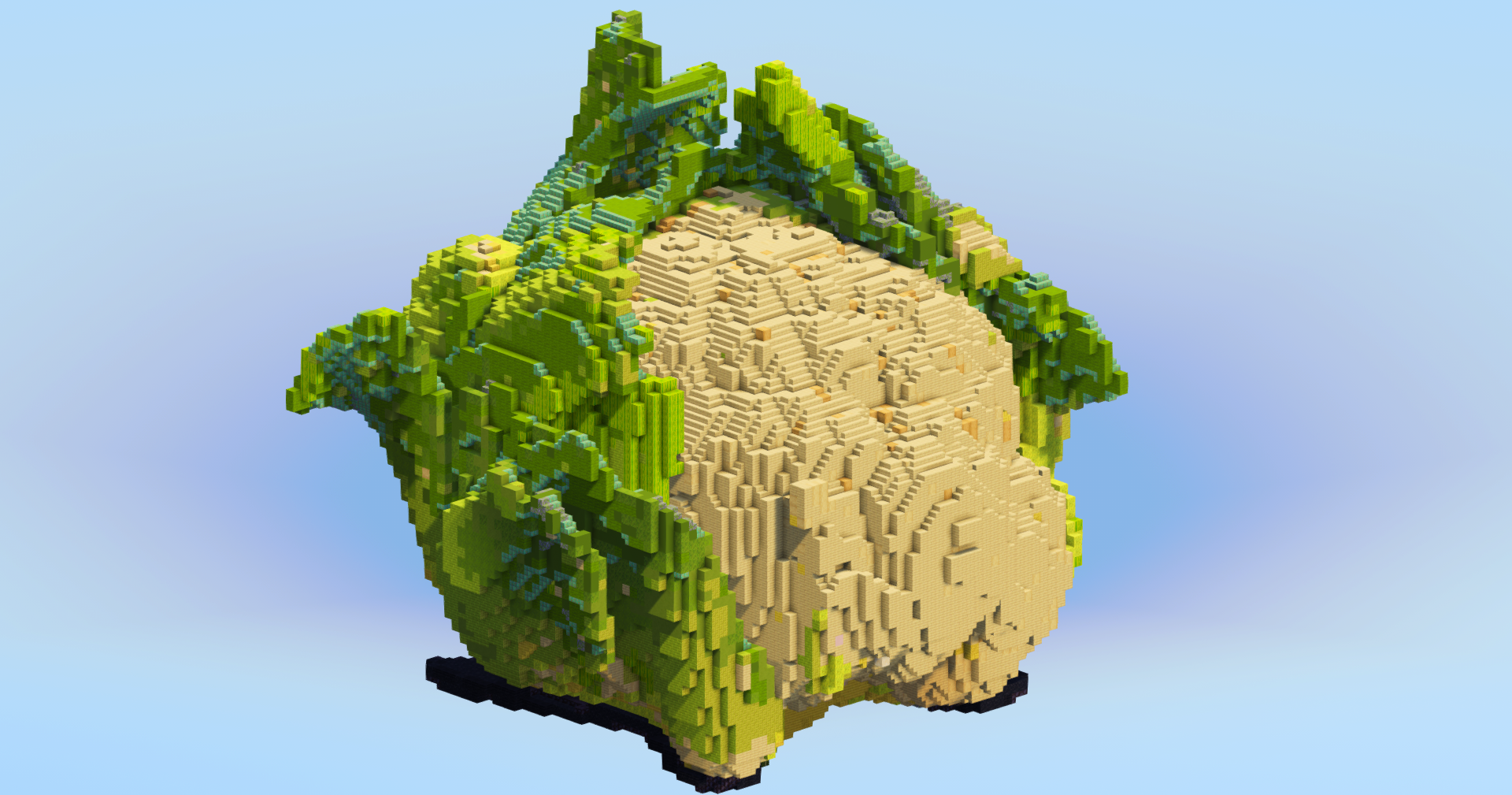 Cauliflower — Minecraft Build by LeonisBuilds
