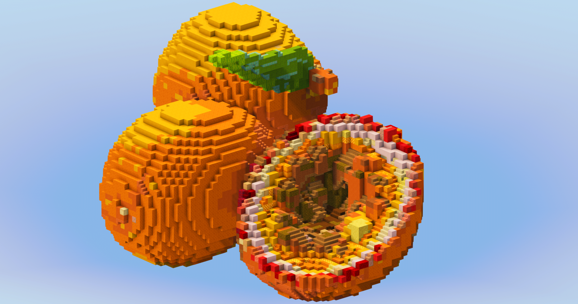 Passionfruit Fruit — Minecraft Build by LeonisBuilds