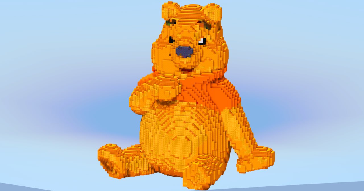 Winnie the Pooh — Minecraft Build by LeonisBuilds (2)