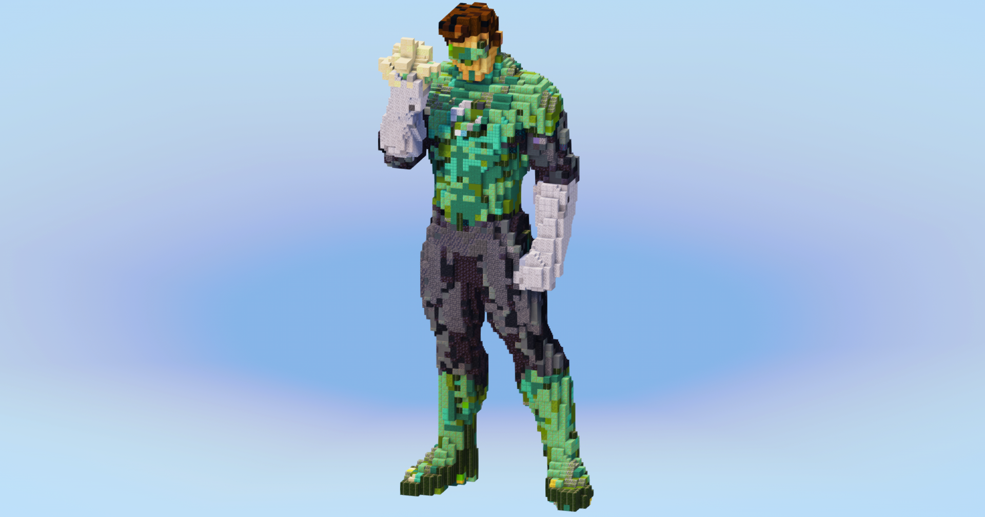 Green Lantern — Minecraft Build by LeonisBuilds (2)