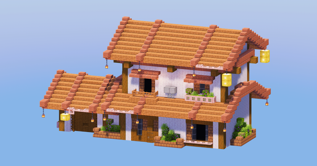 Jungle Japanese House 3 — Minecraft Build by LeonisBuilds