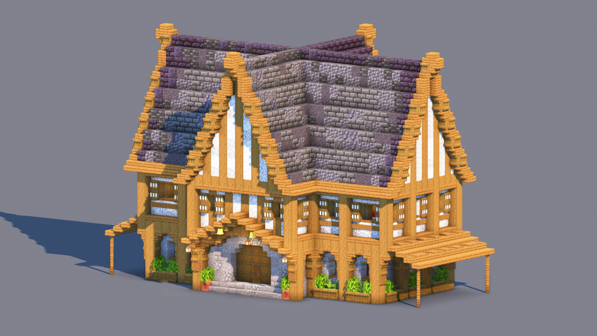 Medieval House – Fully Decorated Interior | Download — Minecraft Build by RaekonBuilds (2)