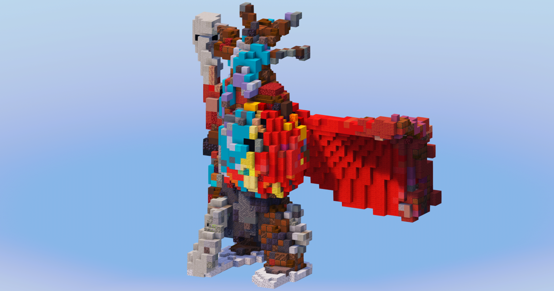 Valka from How To Train Your Dragon — Minecraft Build by LeonisBuilds (2)