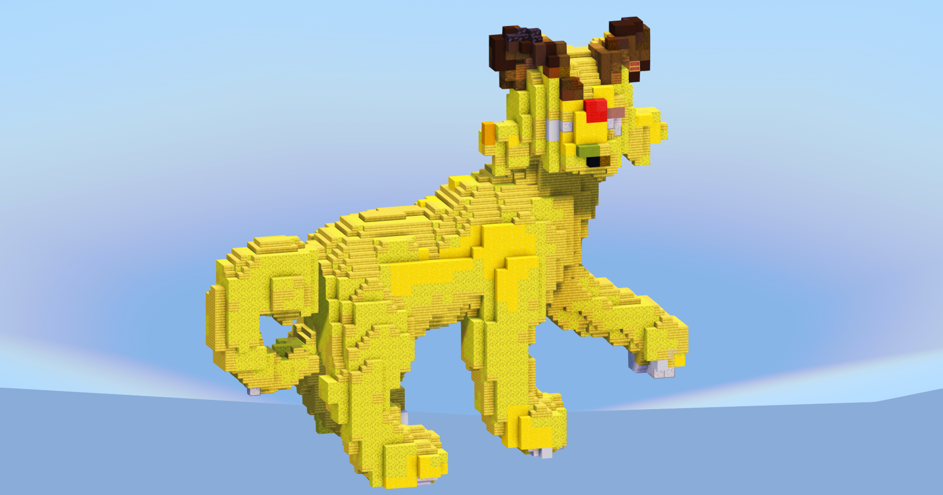 Persian from Pokemon — Minecraft Build by LeonisBuilds