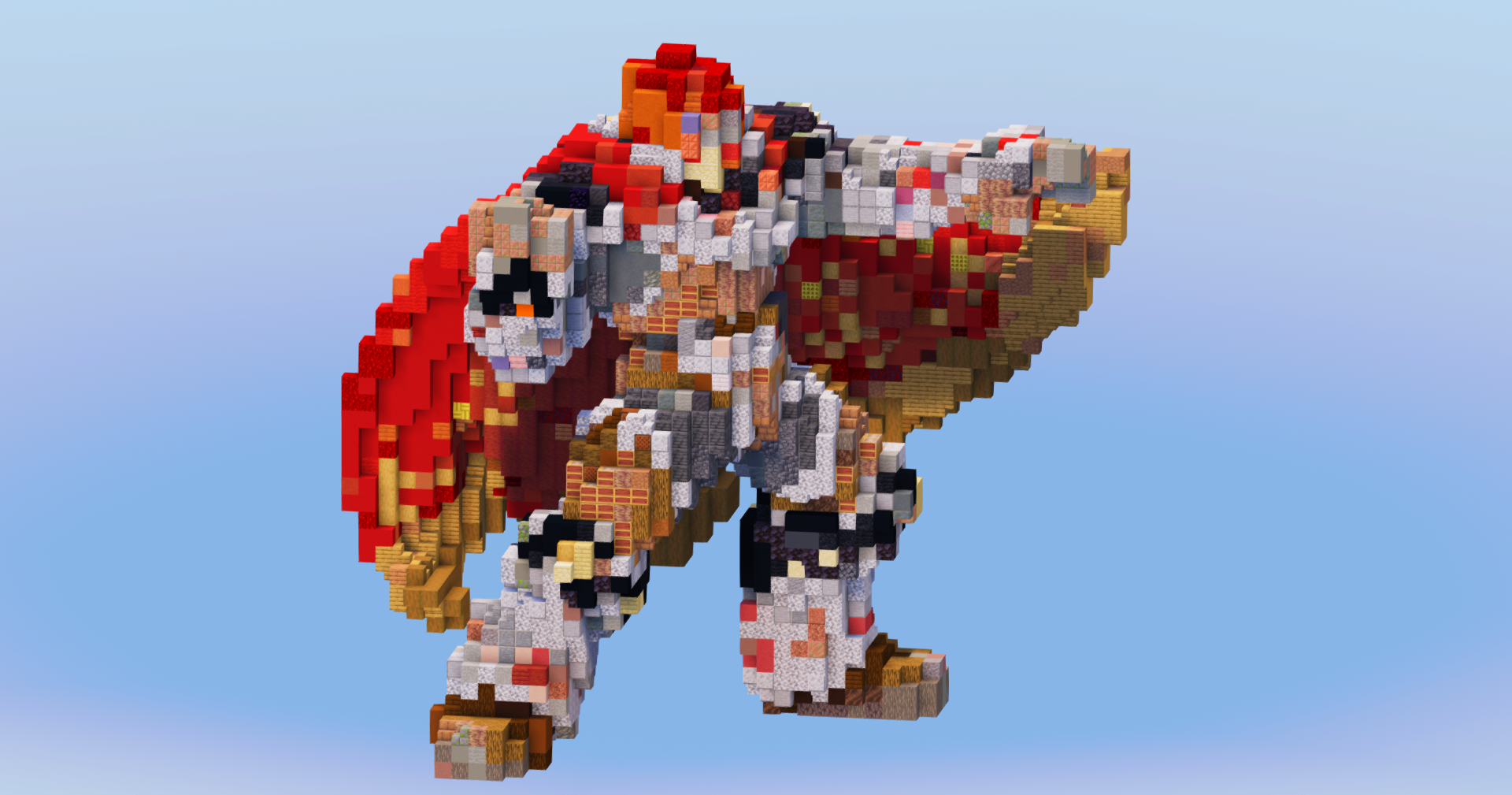 Ganondorf from The Legend of Zelda — Minecraft Build by LeonisBuilds