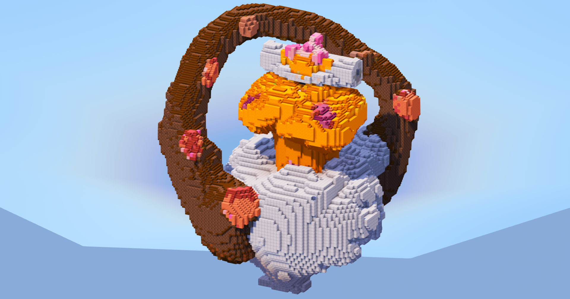 Landorus from Pokemon — Minecraft Build by LeonisBuilds (2)