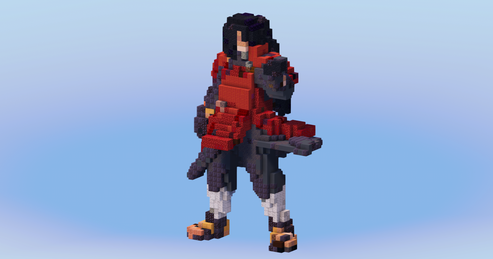 Madara from Naruto — Minecraft Build by LeonisBuilds (2)