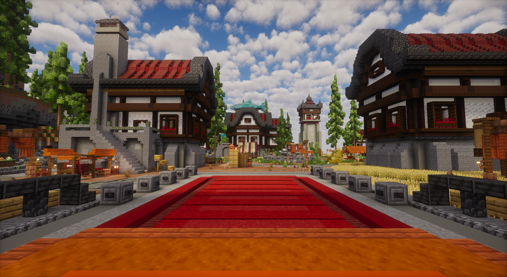 Everpine Village — Minecraft Build by OrioniX (2)