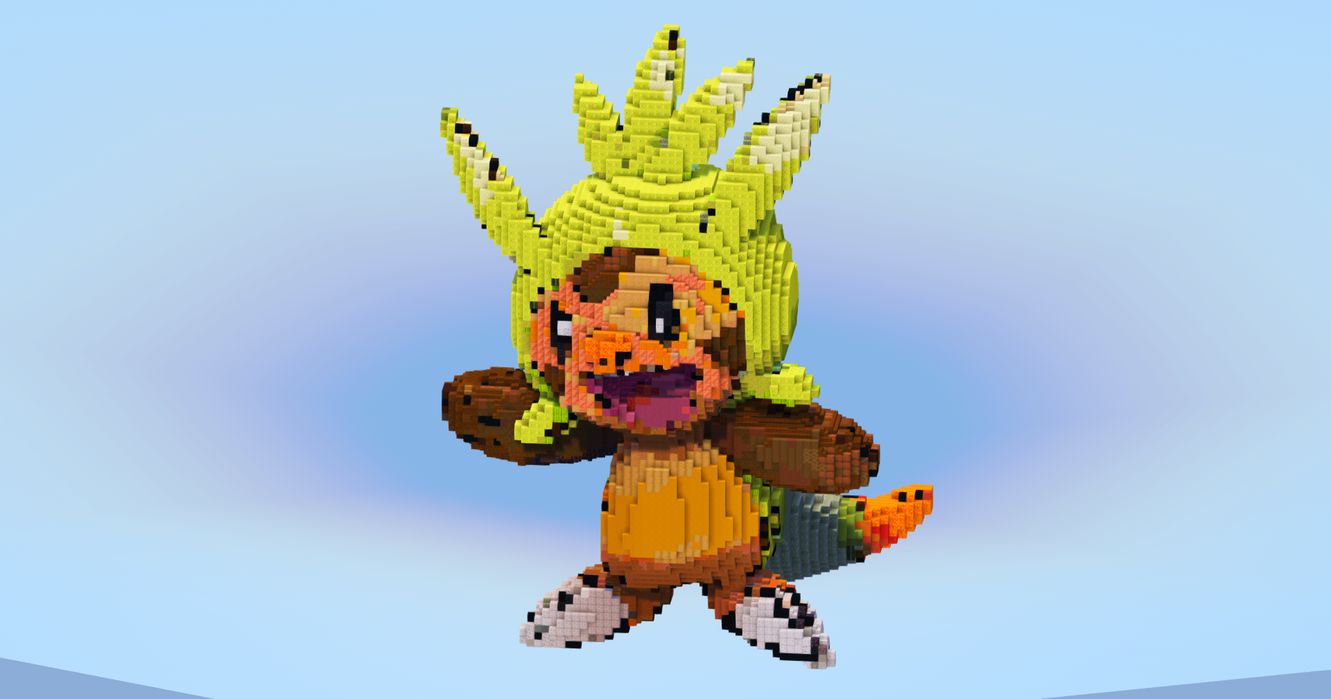 Chespin — Minecraft Build by LeonisBuilds