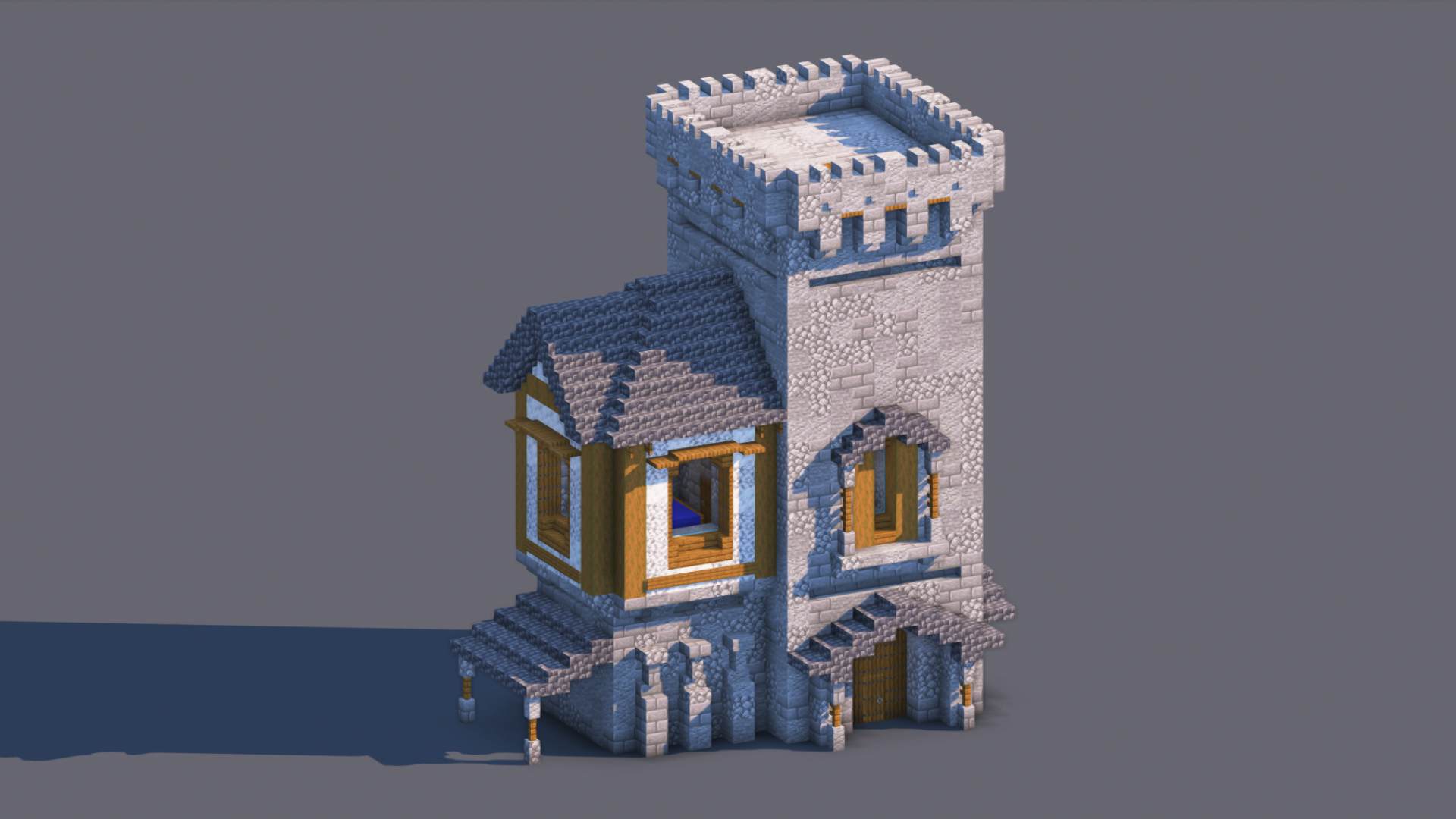 Medieval House – Fully Decorated Interior | Download — Minecraft Build by RaekonBuilds