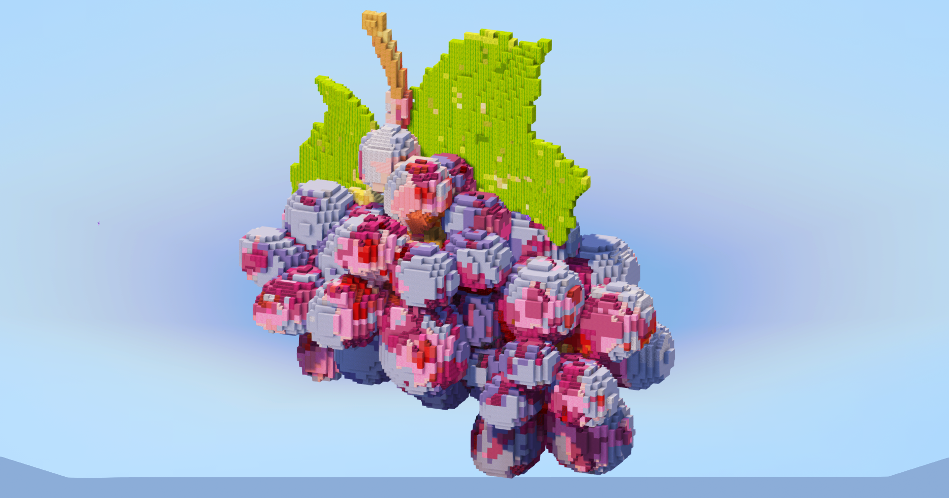 Red Grapes — Minecraft Build by LeonisBuilds