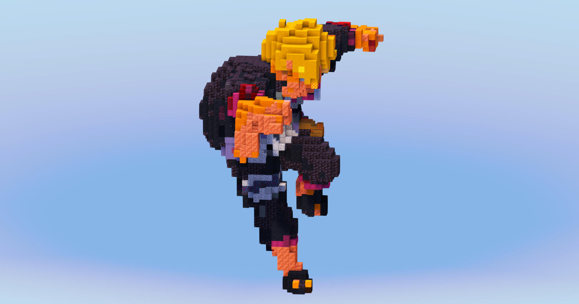 Boruto from Boruto — Minecraft Build by LeonisBuilds