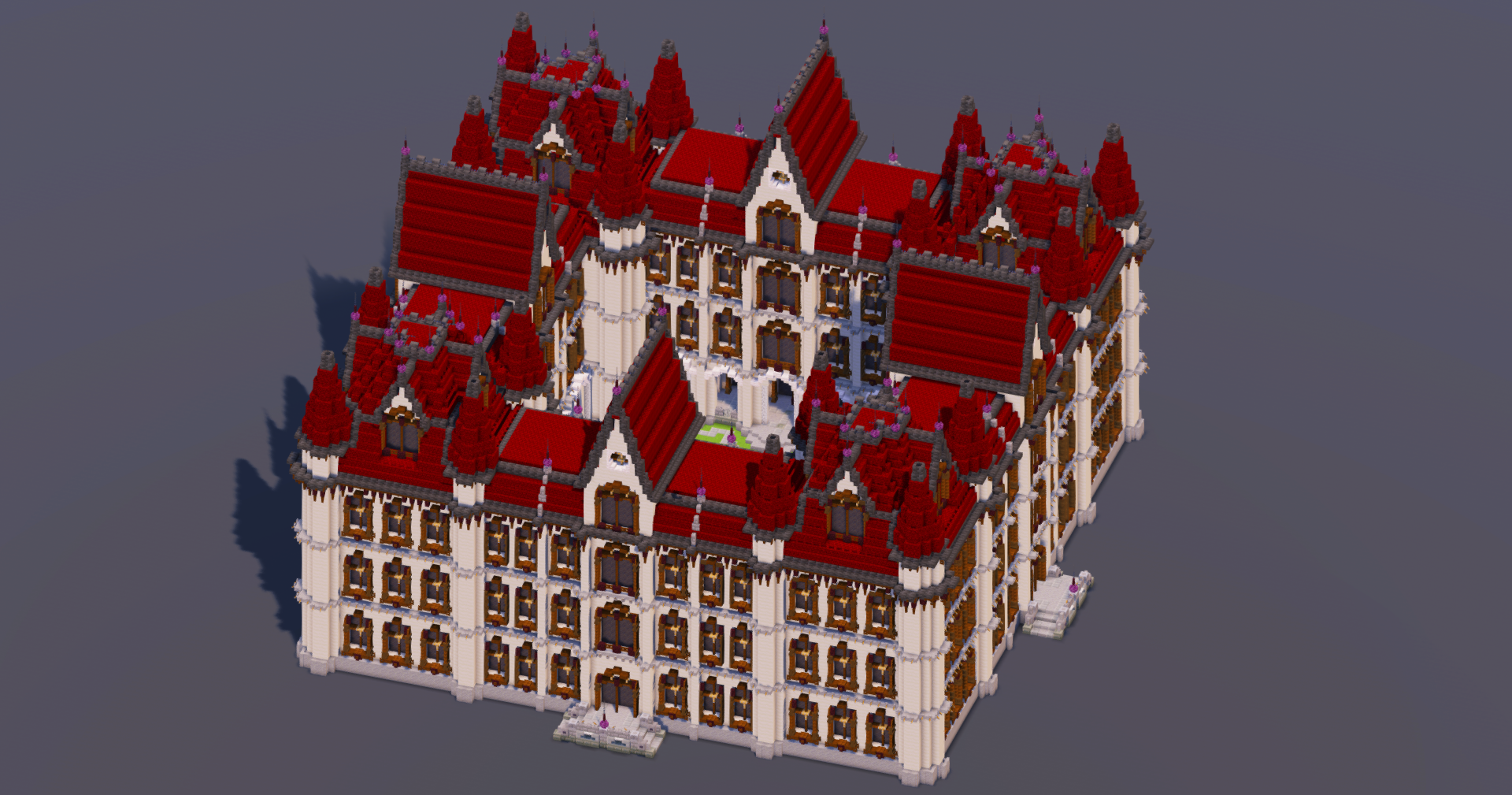 Dark Gothic Castle — Minecraft Build by MellowHat (3)