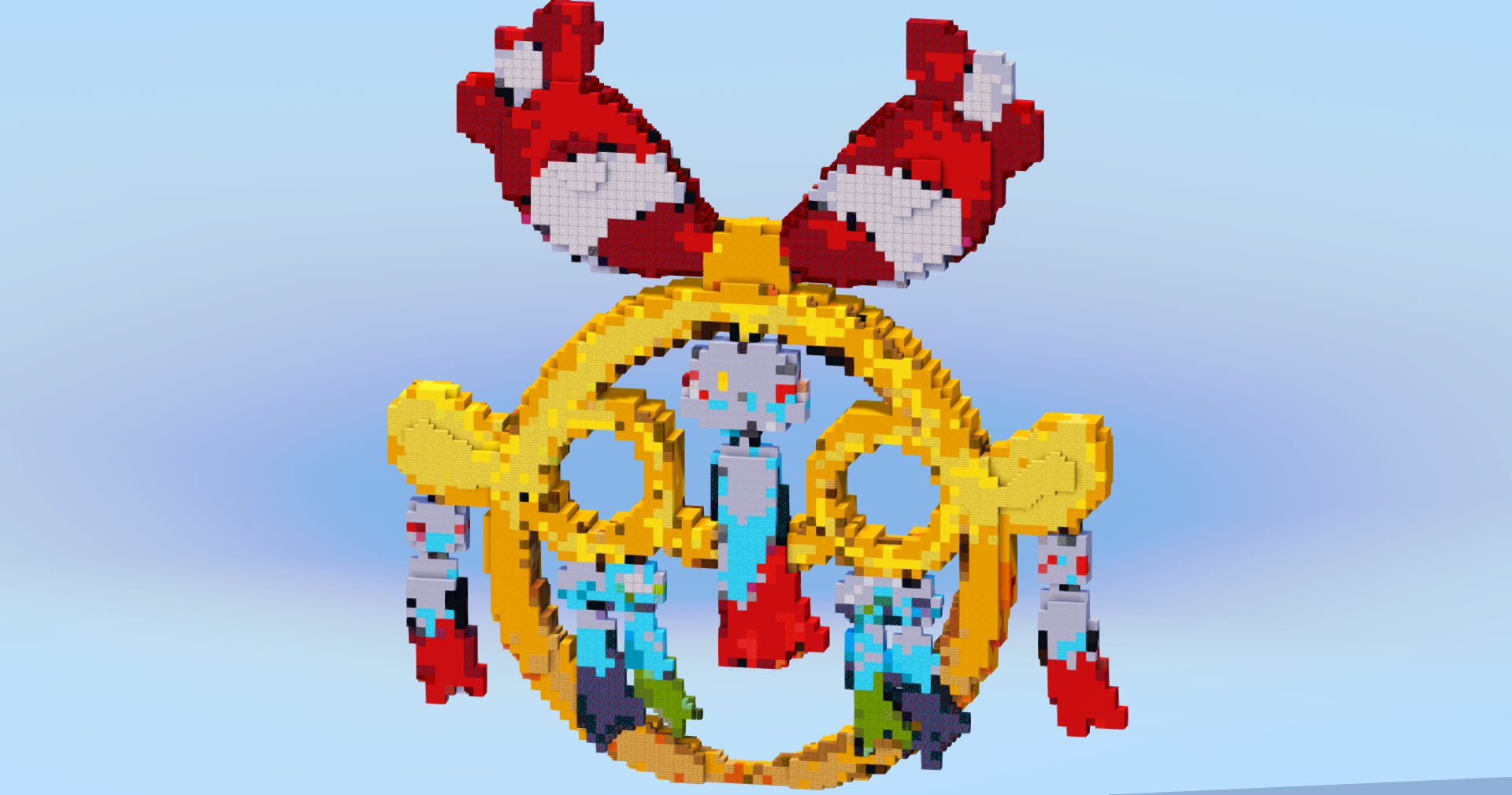 Mega Chimecho — Minecraft Build by LeonisBuilds