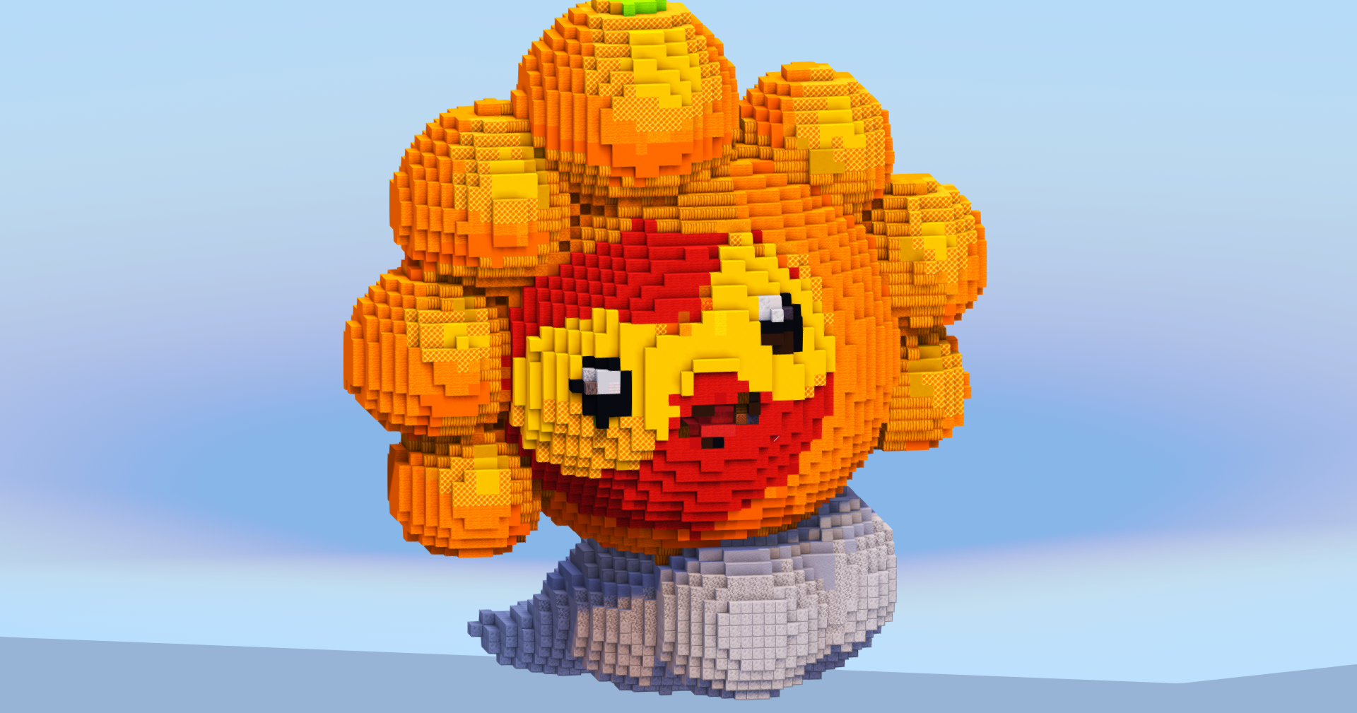Sunny Castform — Minecraft Build by LeonisBuilds