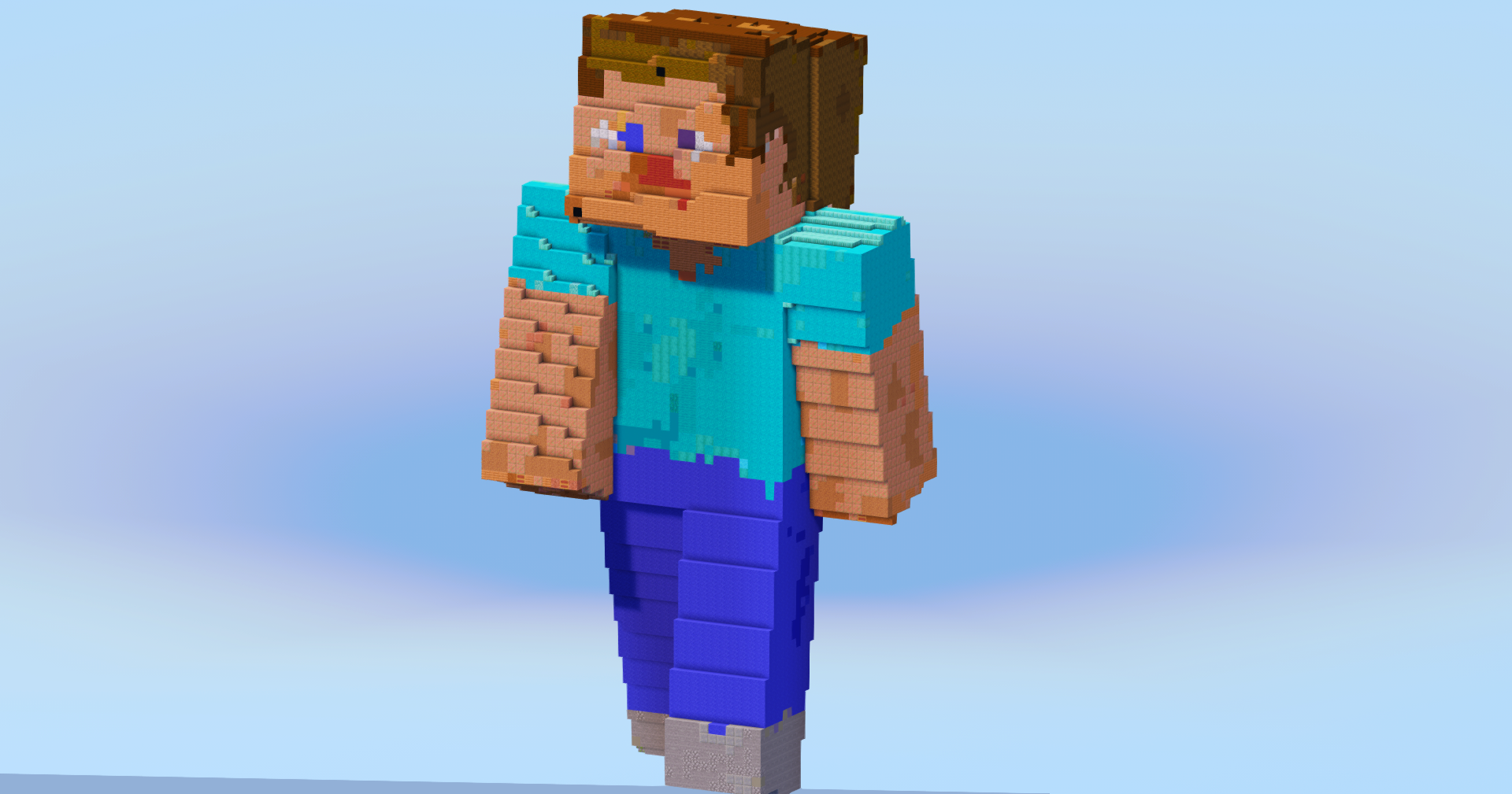 Steve — Minecraft Build by LeonisBuilds
