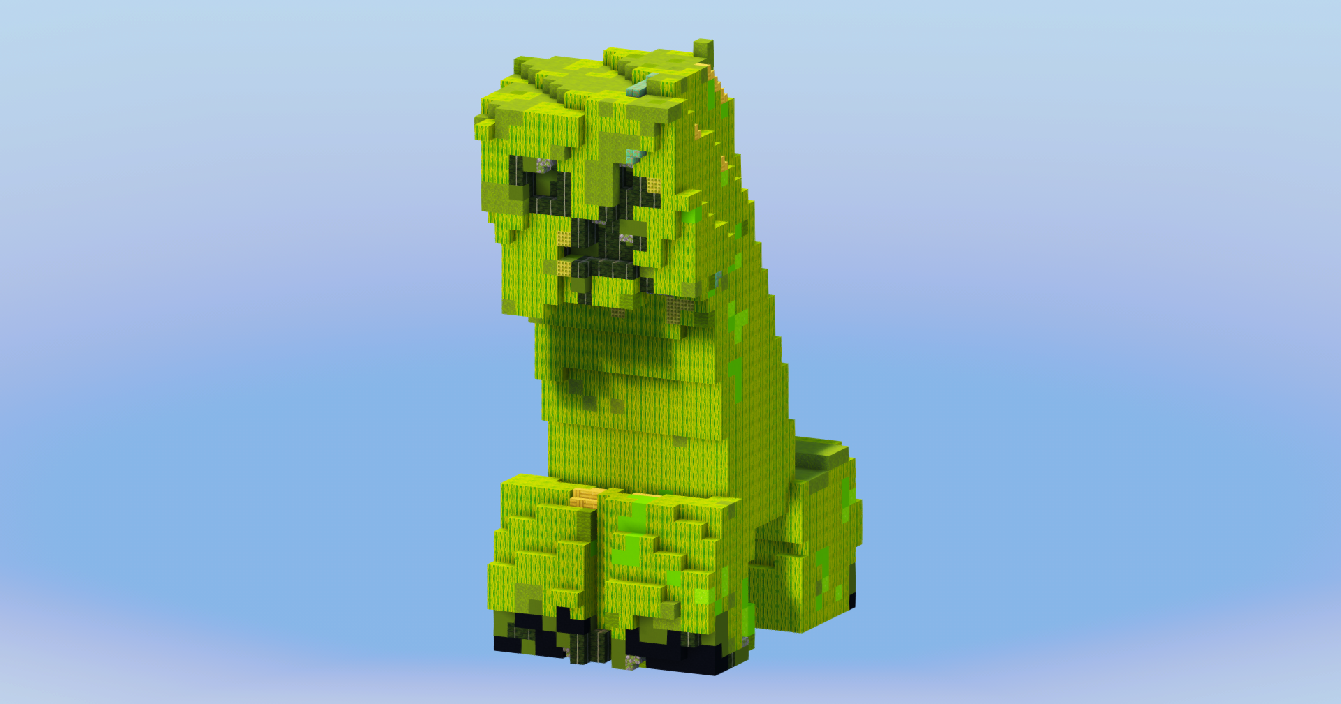 Creeper from Minecraft — Minecraft Build by LeonisBuilds (2)