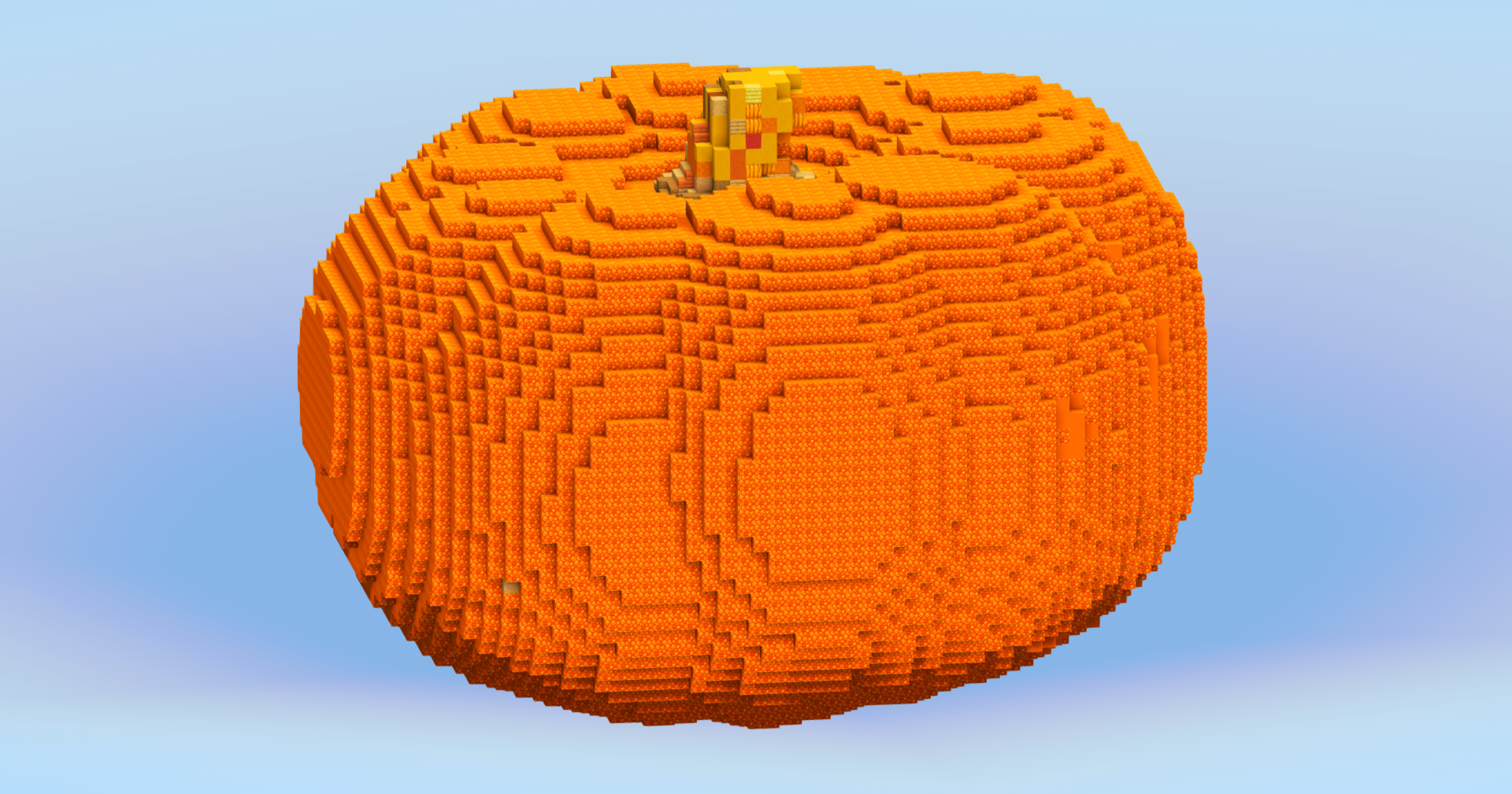 Pumpkin Vegetable — Minecraft Build by LeonisBuilds (2)