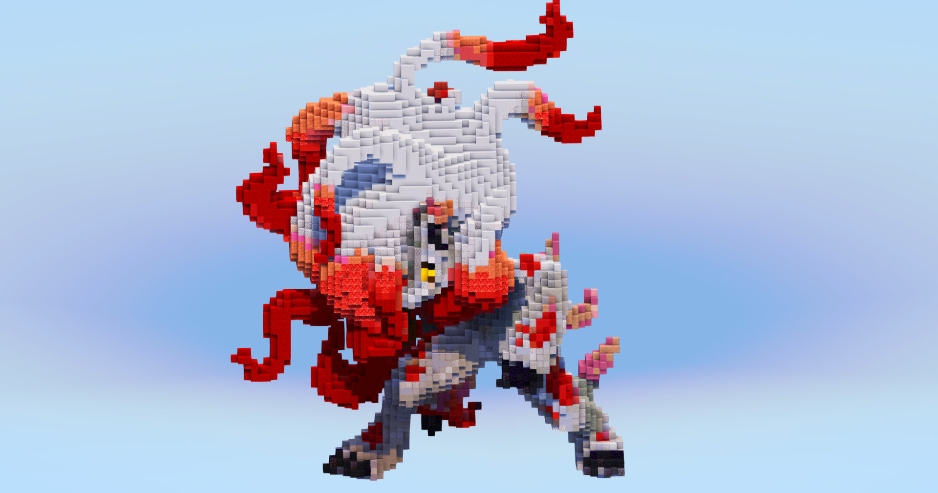 Hisuian Zoroark — Minecraft Build by LeonisBuilds (2)