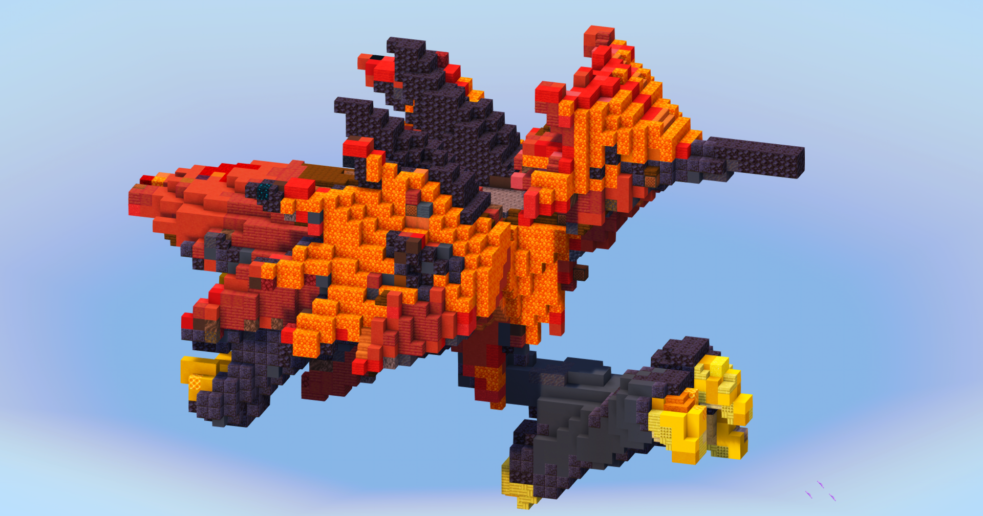 Galarian Zapdos from Pokemon — Minecraft Build by LeonisBuilds (2)
