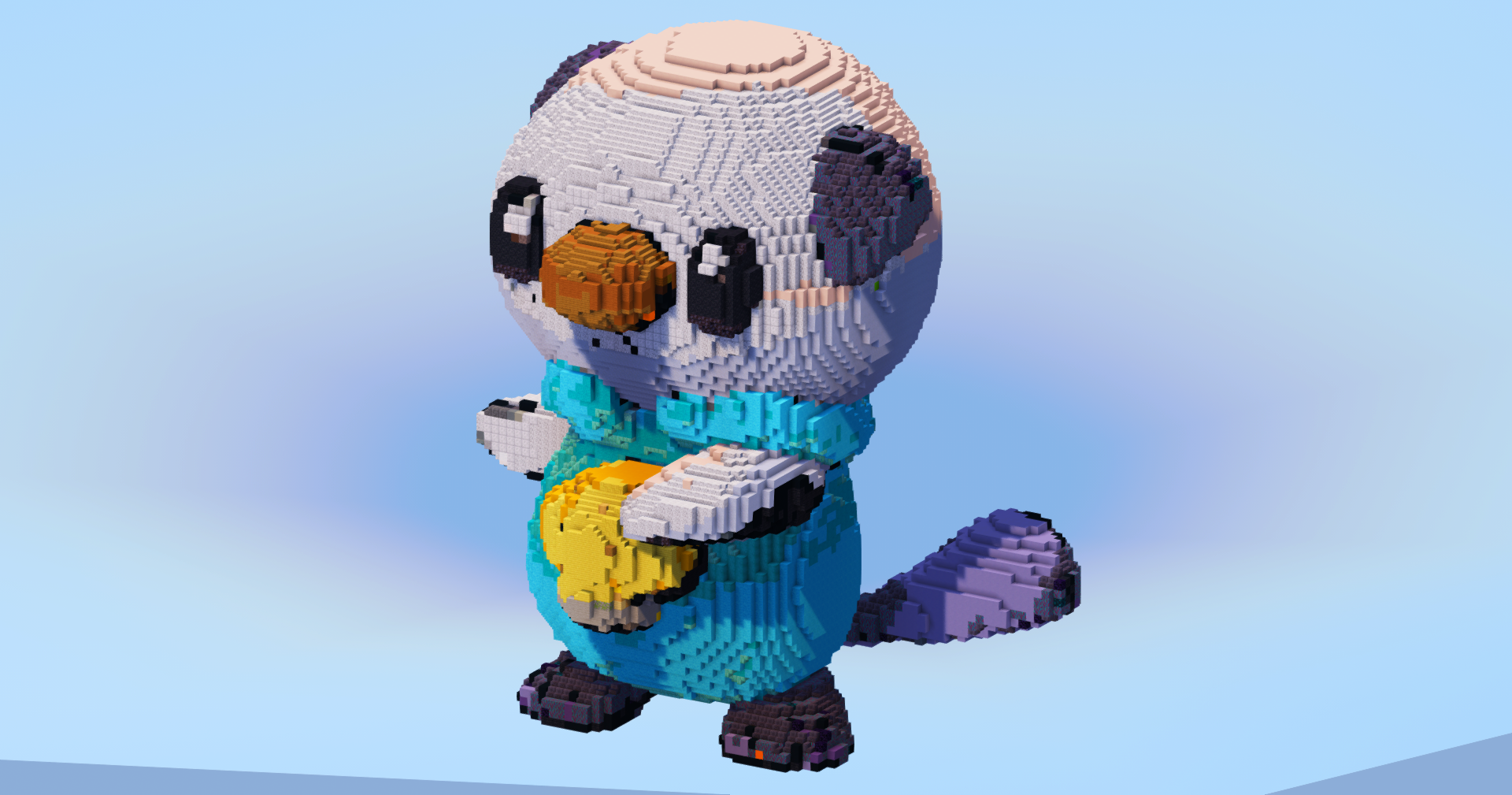 Oshawott — Minecraft Build by LeonisBuilds (2)