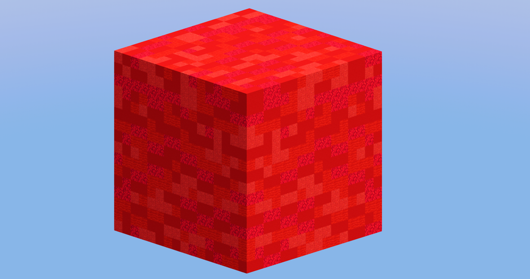 Red Wool 16x16x16 Blocks — Minecraft Build by LeonisBuilds