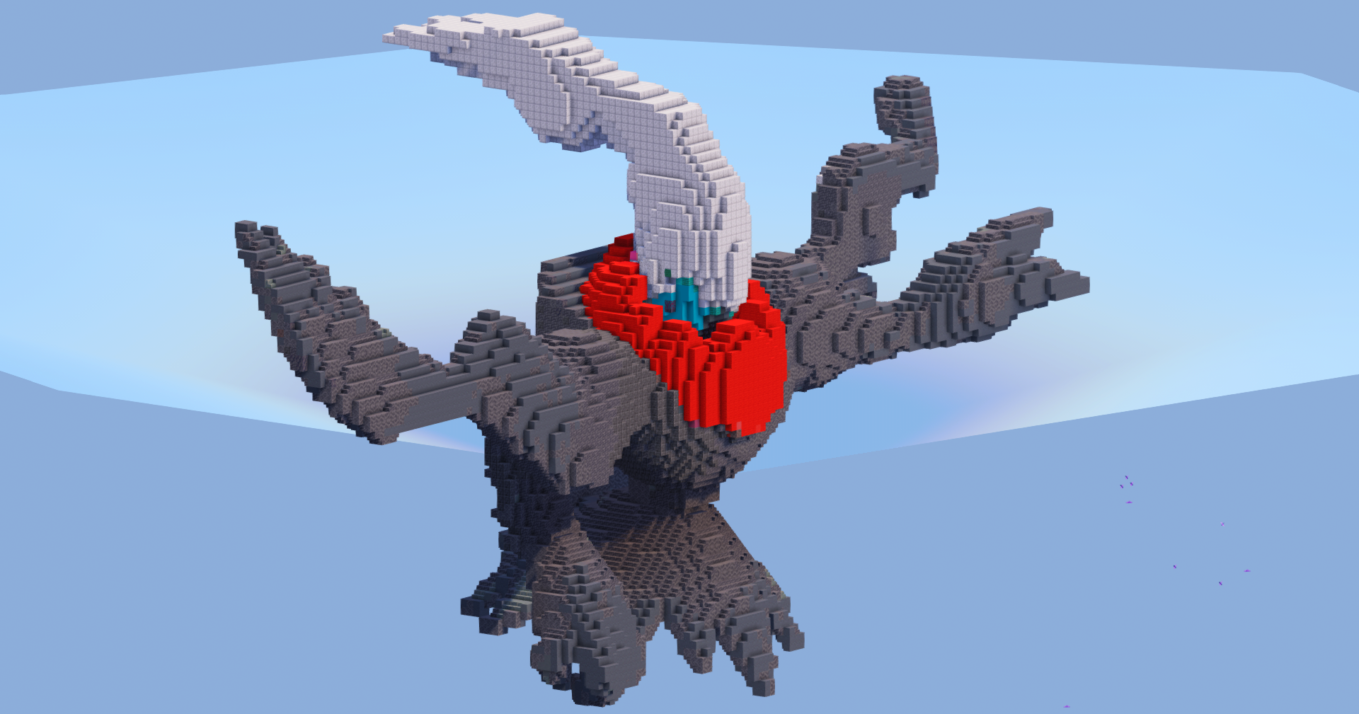 Darkrai — Minecraft Build by LeonisBuilds
