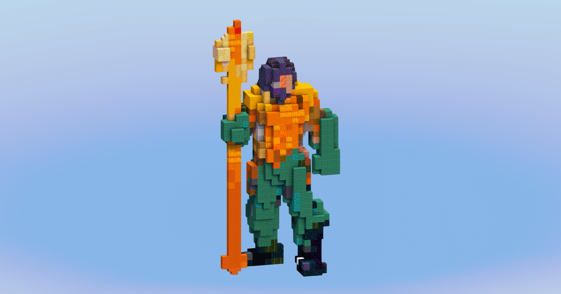 Aquaman from DC Comics — Minecraft Build by LeonisBuilds (2)