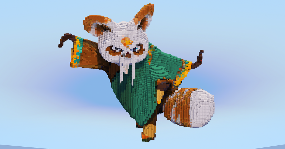 Master Shifu — Minecraft Build by LeonisBuilds
