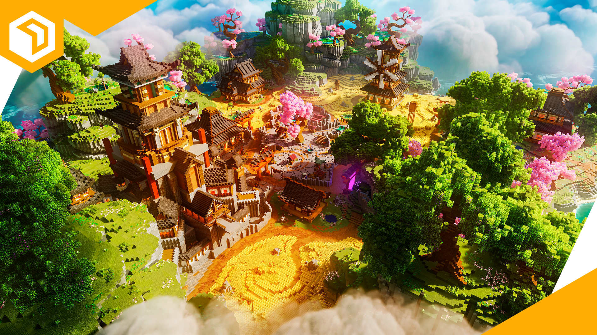 Empire of Kaizora — Minecraft Build by OrioniX