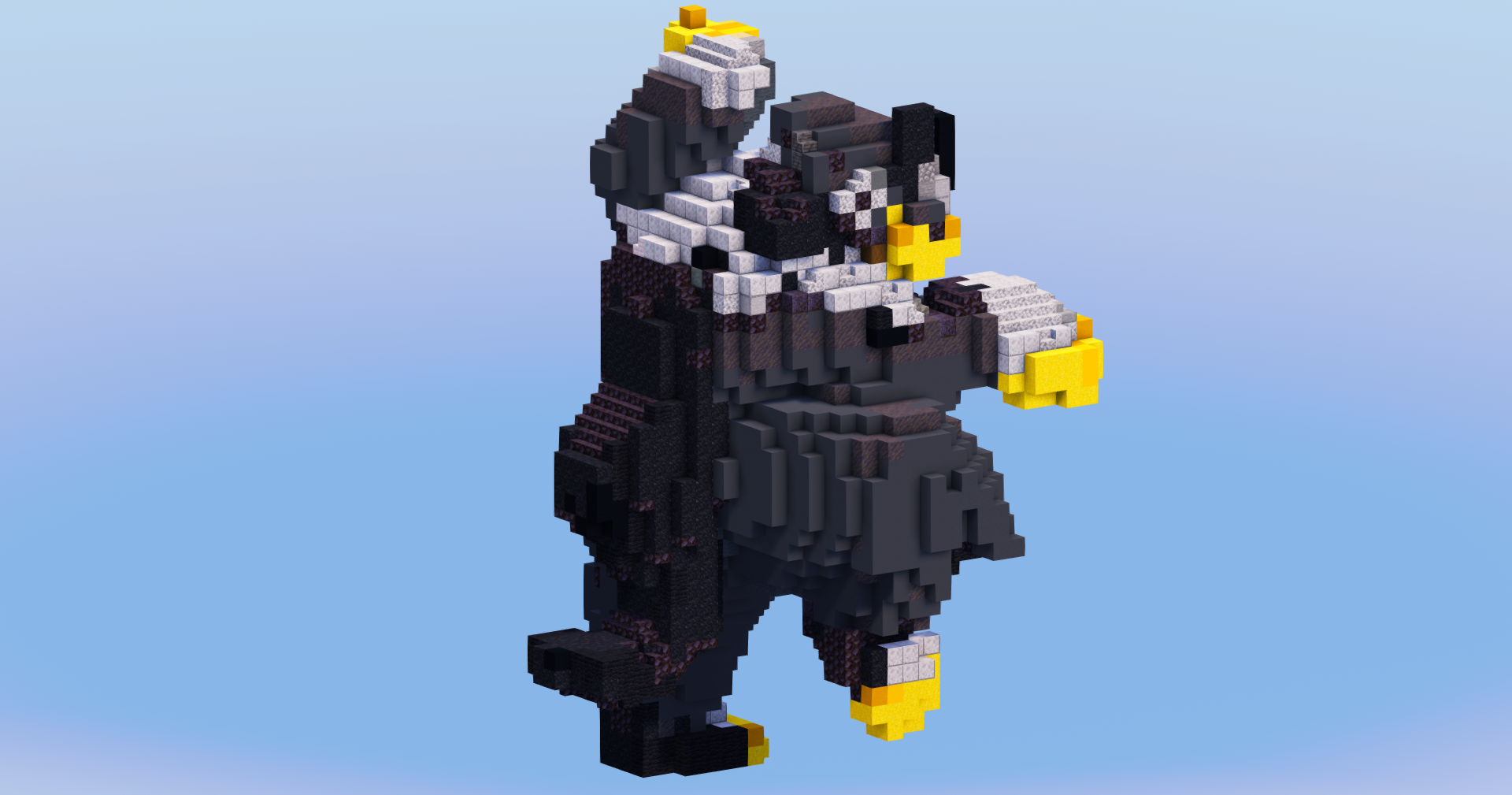 Urshifu Rapid Strike from Pokemon — Minecraft Build by LeonisBuilds (2)