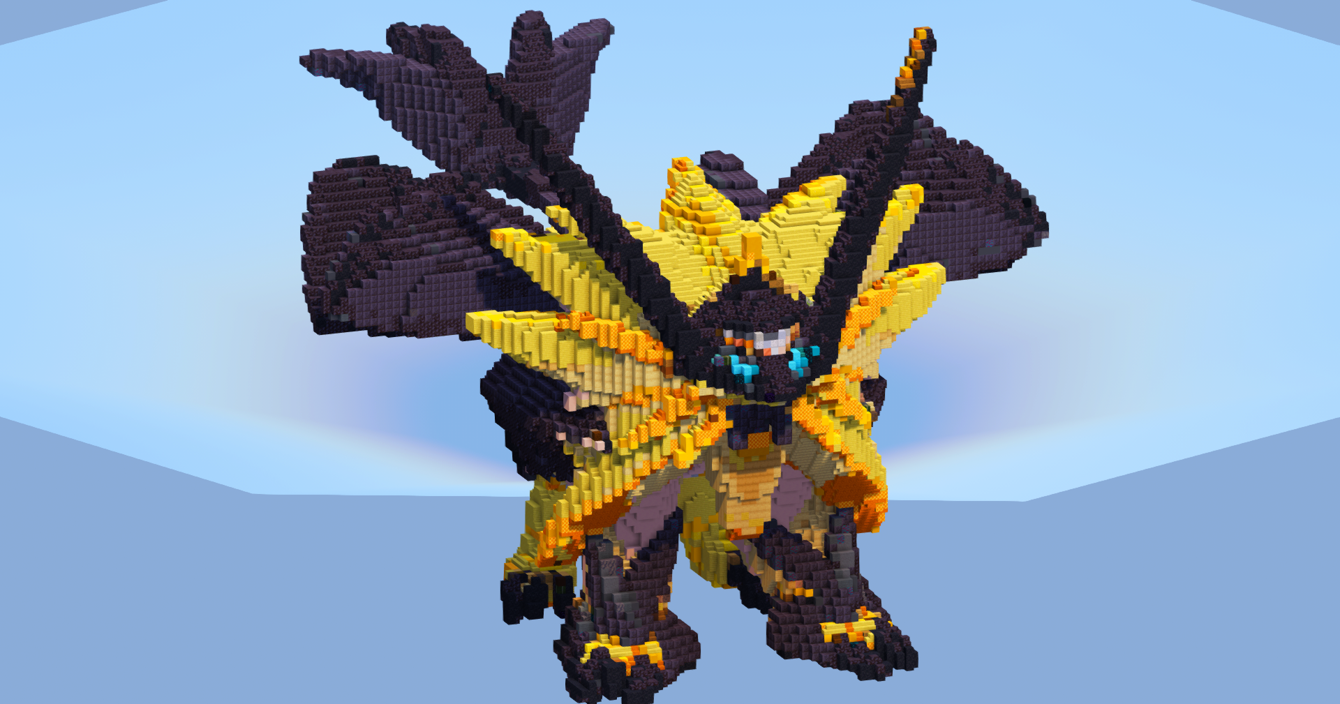 Necrozma Dusk Mane — Minecraft Build by LeonisBuilds