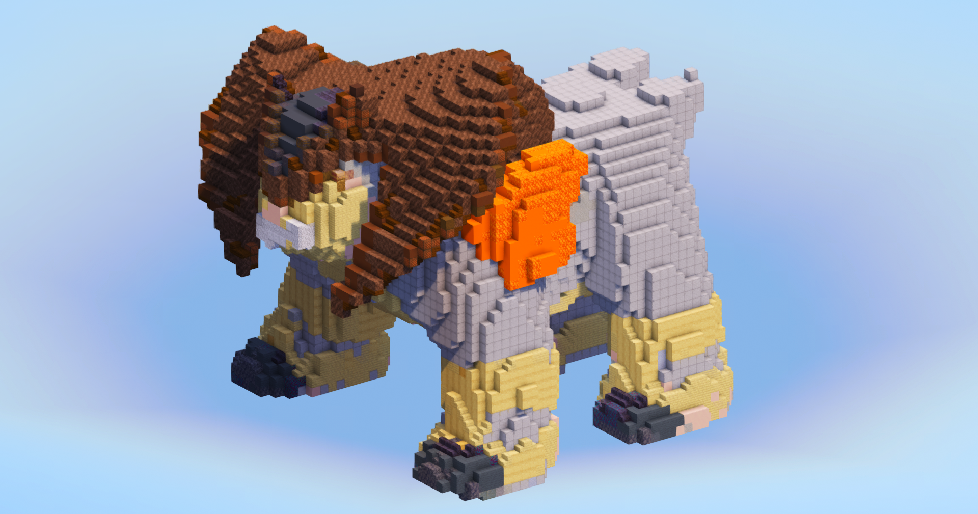 Terrakion from Pokemon — Minecraft Build by LeonisBuilds (2)