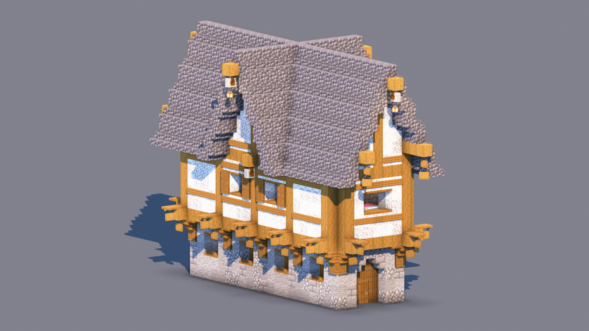 Medieval House – Fully Decorated Interior | Free Download — Minecraft Build by RaekonBuilds