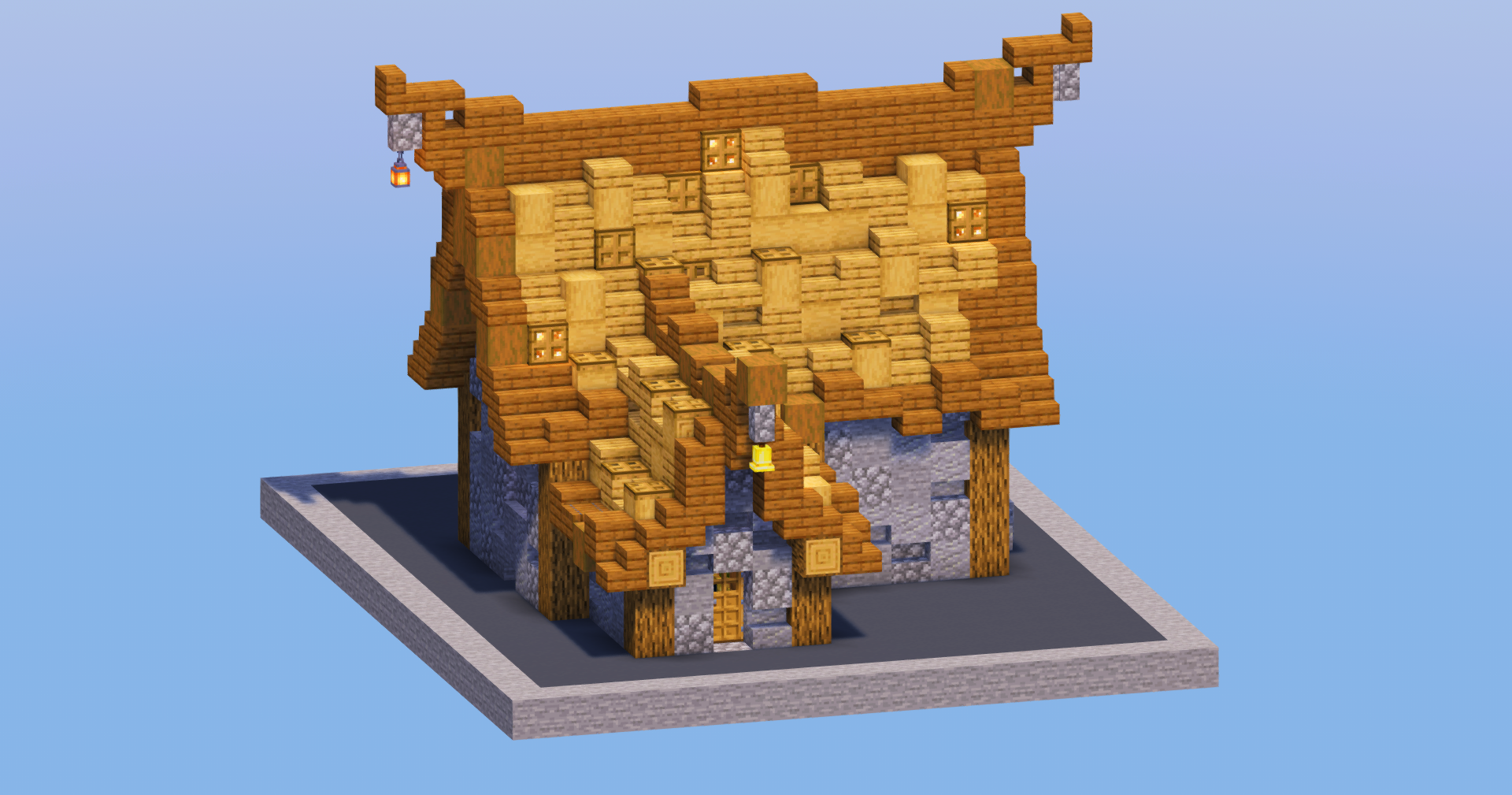 Oak Medieval House 6 — Minecraft Build by LeonisBuilds