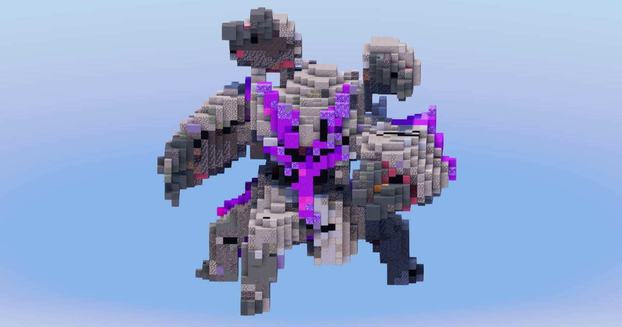 Mega Golisopod from Pokemon — Minecraft Build by LeonisBuilds