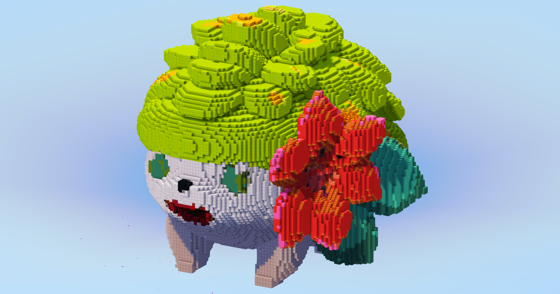 Shaymin — Minecraft Build by LeonisBuilds (2)