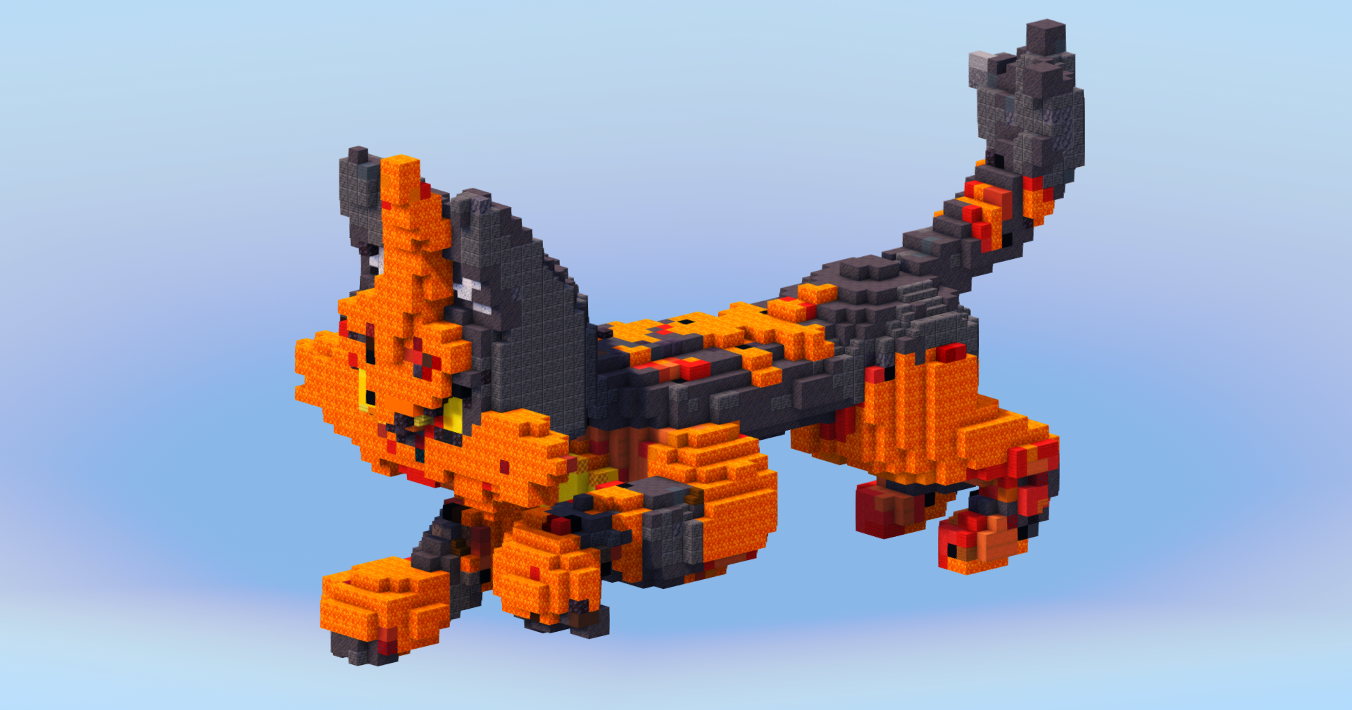 Torracat from Pokemon — Minecraft Build by LeonisBuilds (2)