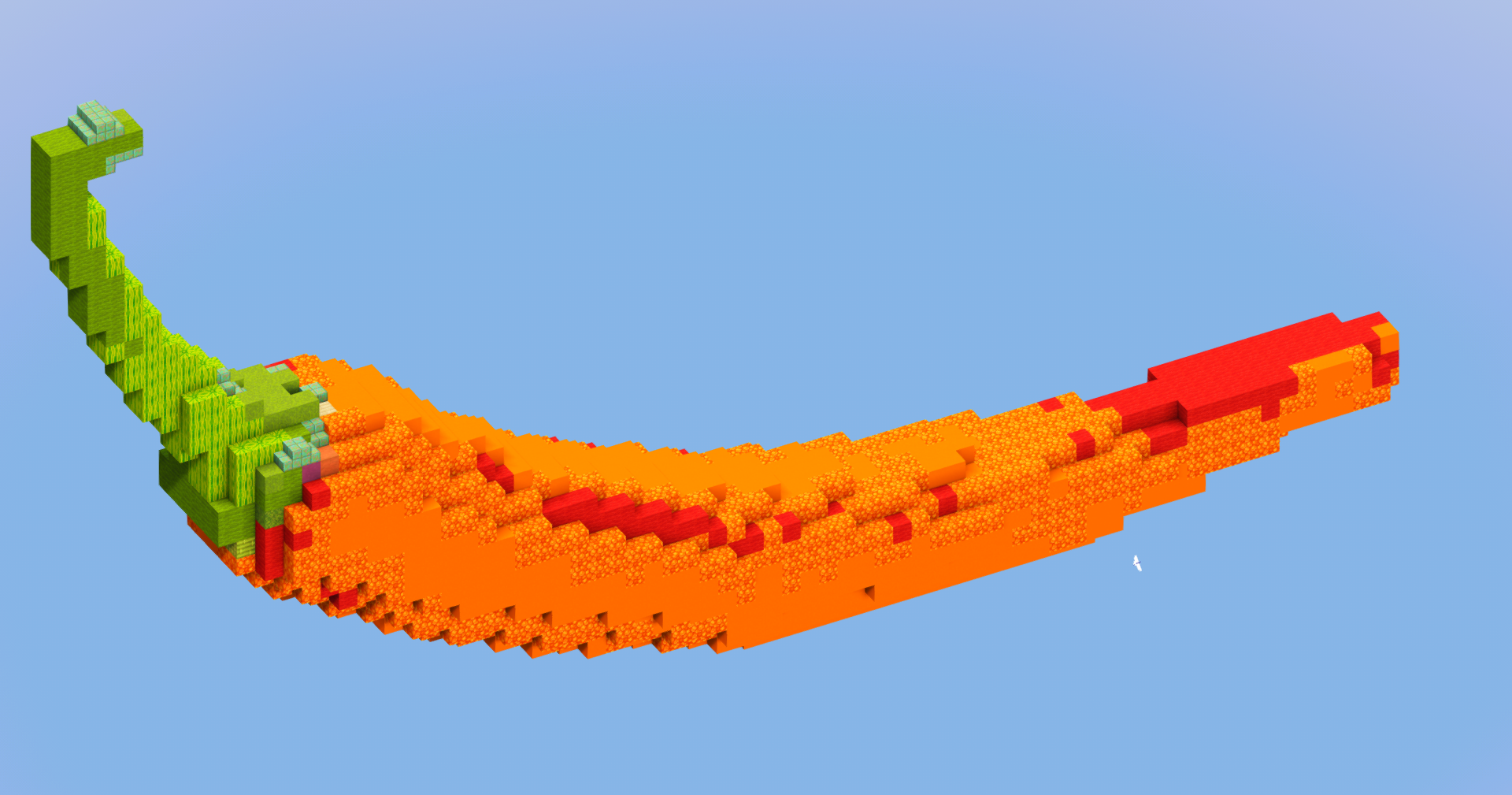 Red Chili Vegetable — Minecraft Build by LeonisBuilds