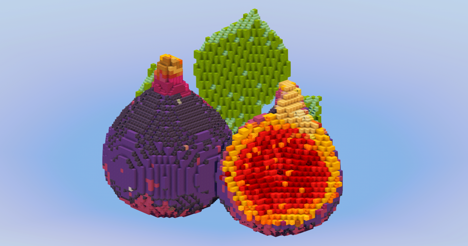 Black Fig Fruit — Minecraft Build by LeonisBuilds