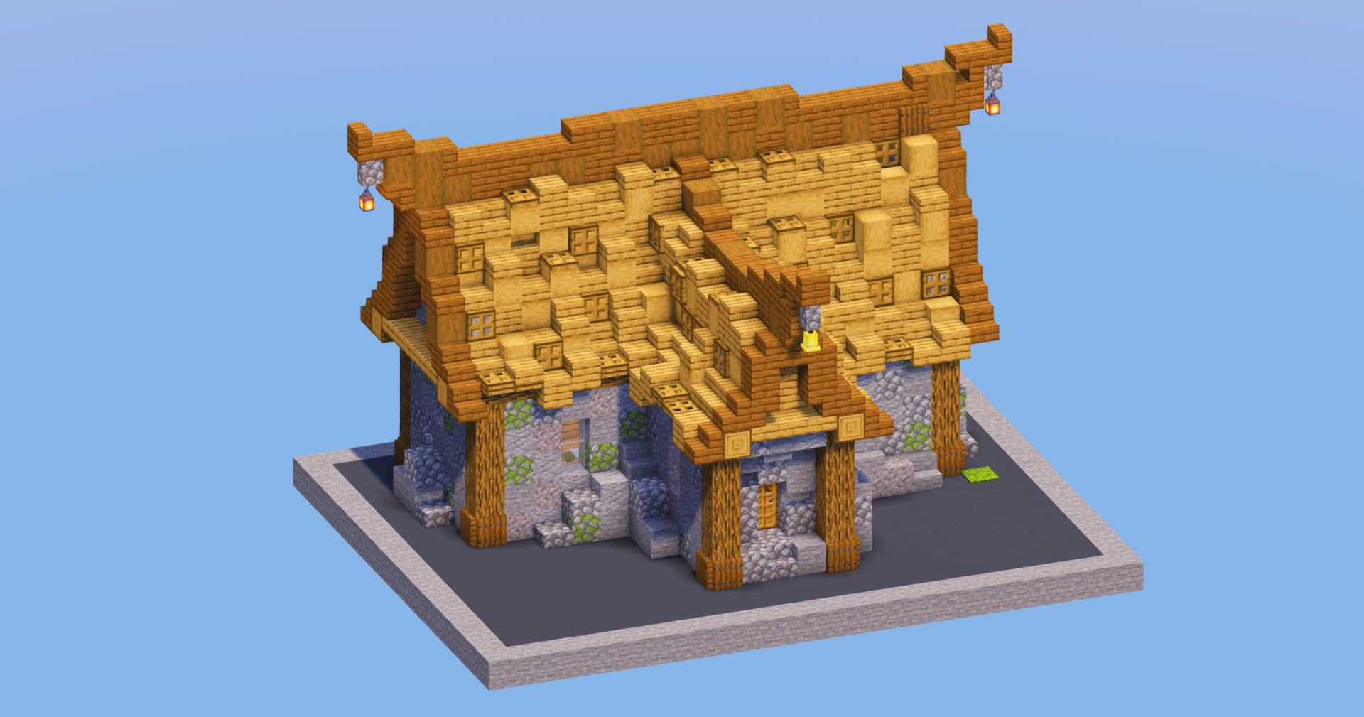 Oak Medieval House 4 — Minecraft Build by LeonisBuilds