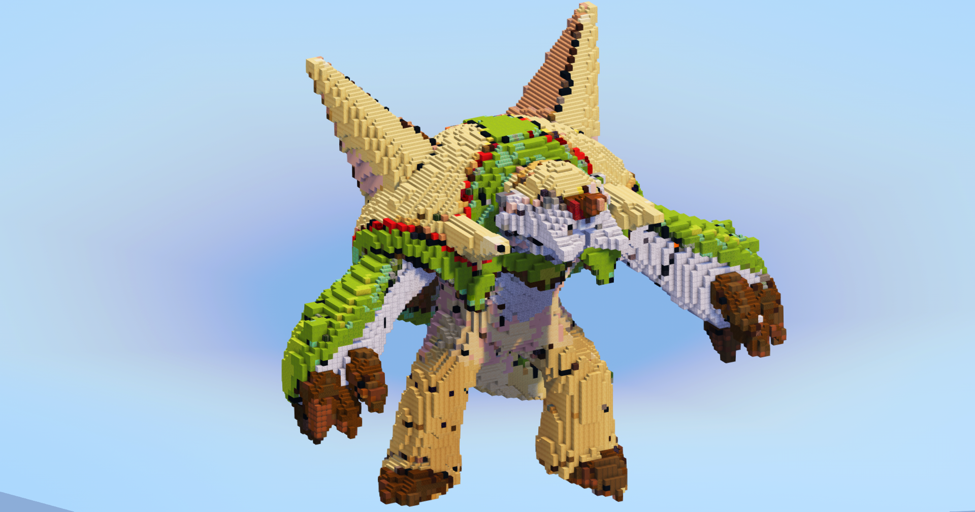 Chesnaught — Minecraft Build by LeonisBuilds (2)