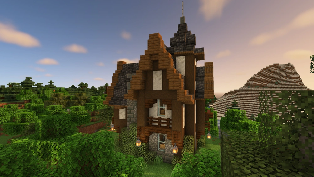 Medieval Survival House #2 (Free - Java/Bedrock) — Minecraft Build by Lindolas_MC (2)