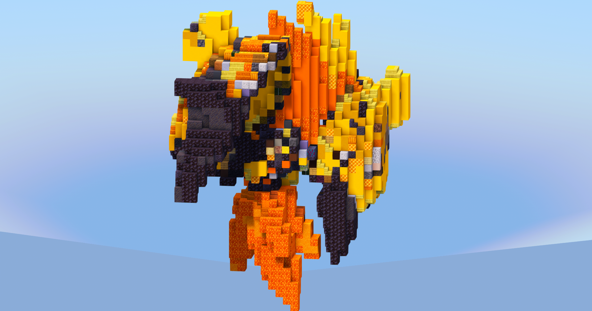 Tapu Koko from Pokemon — Minecraft Build by LeonisBuilds