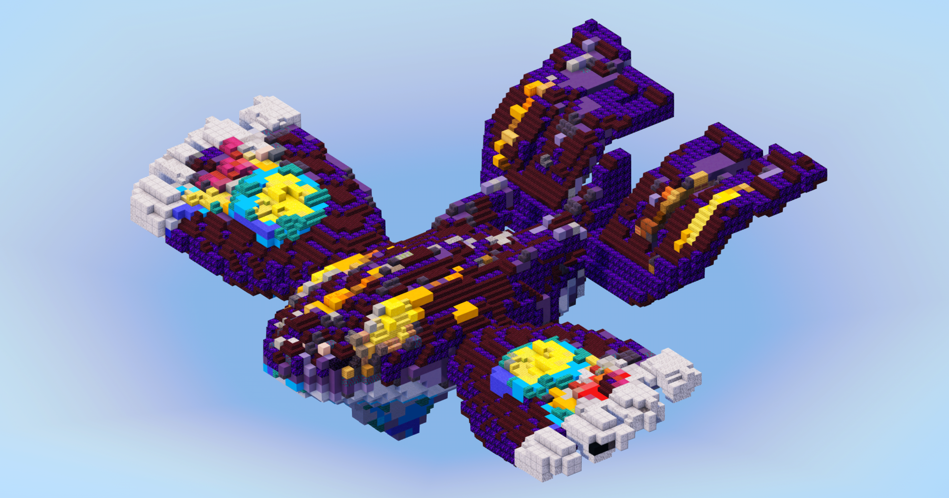 Primal Kyogre from Pokemon — Minecraft Build by LeonisBuilds