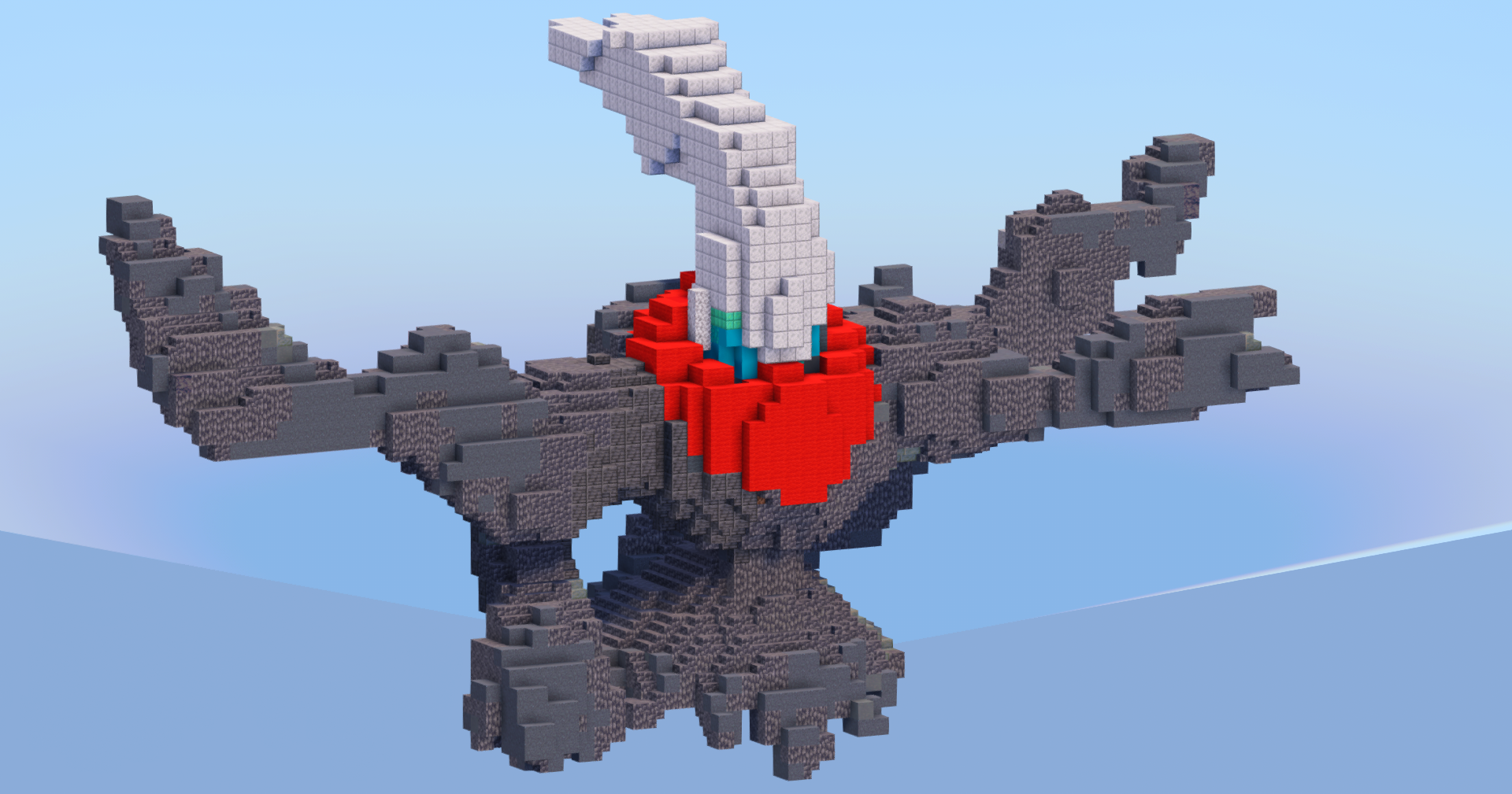 Darkrai from Pokemon — Minecraft Build by LeonisBuilds (2)